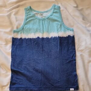 GAP Kids Aqua and Navy Tank Top